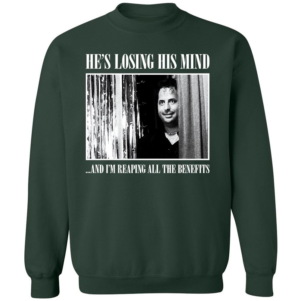 Classic Unisex Sweatshirt - WNZYHAUX - Forest Green - 4