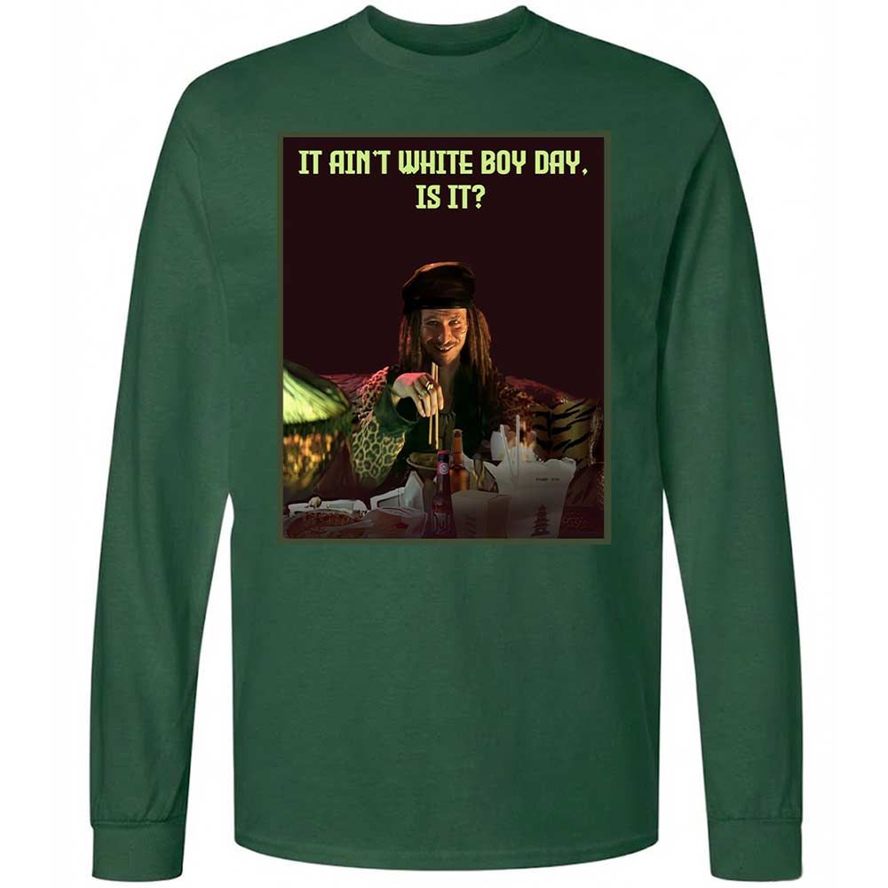 Long Sleeve T-Shirt - WRXBDD4X - Forest Green - 4