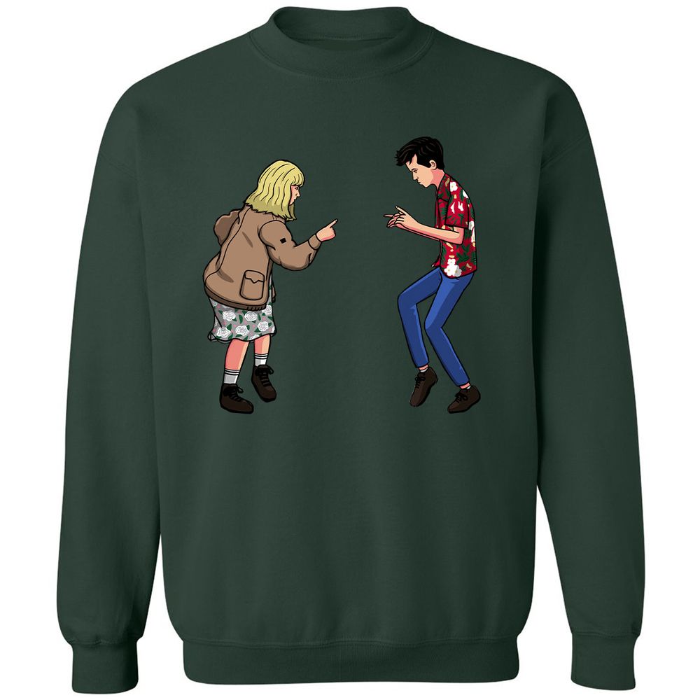 Classic Unisex Sweatshirt - C7UL1B9F - Forest Green - 4