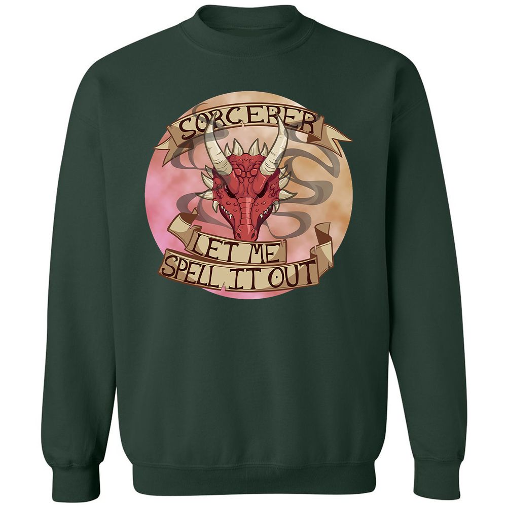 Classic Unisex Sweatshirt - EWWF4A2W - Forest Green - 4