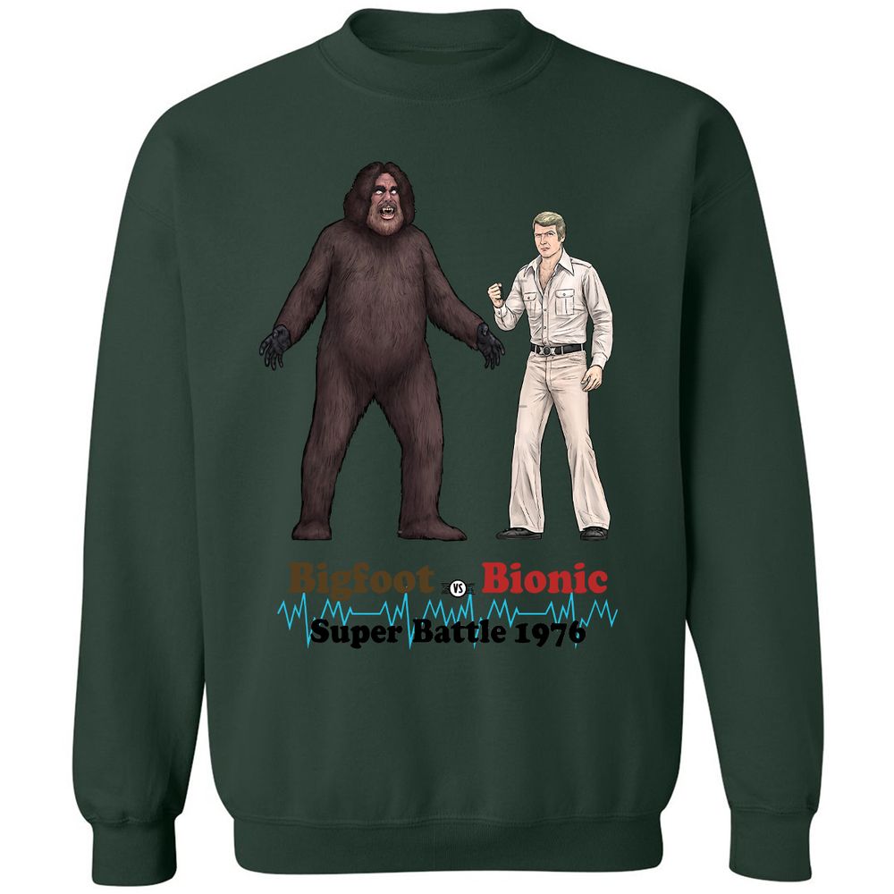 Classic Unisex Sweatshirt - QPEYJQLV - Forest Green - 4