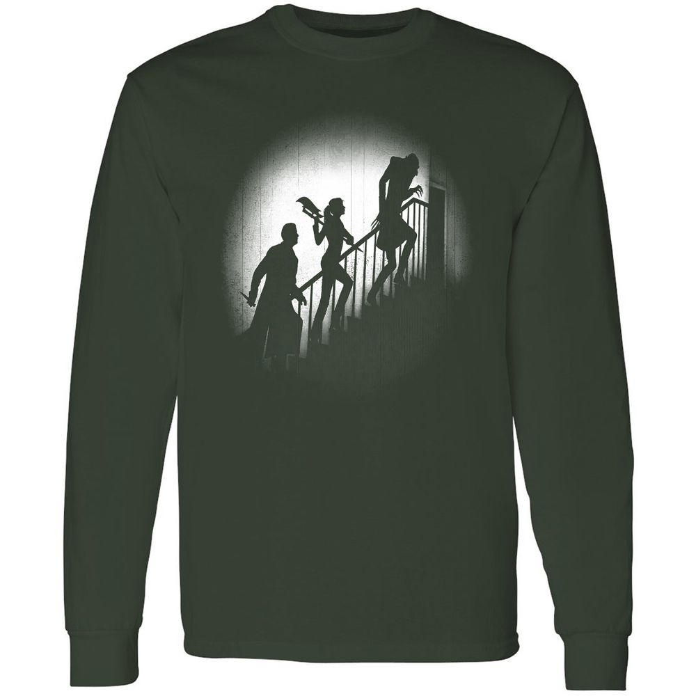 Long Sleeve T-Shirt - BTBF9G2L - Forest Green - 4