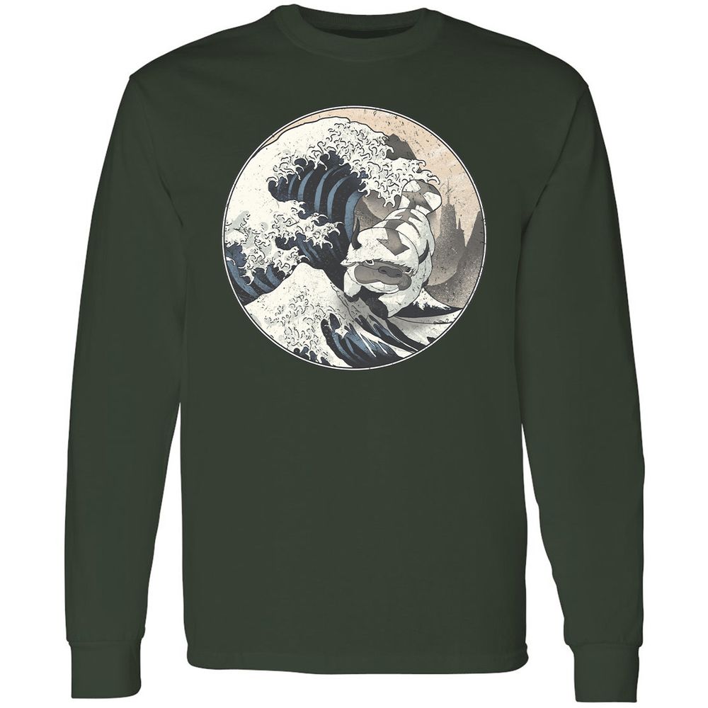 Long Sleeve T-Shirt - BHDXJBC8 - Forest Green - 4