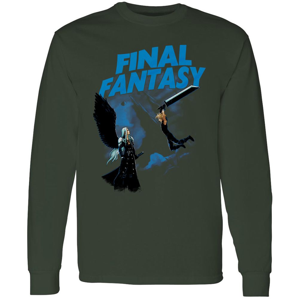 Long Sleeve T-Shirt - C78GQEBX - Forest Green - 4