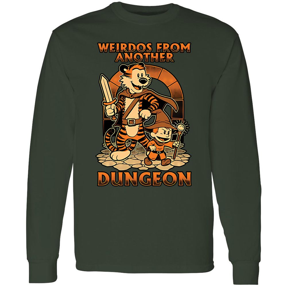 Long Sleeve T-Shirt - QFCTRFRM - Forest Green - 4