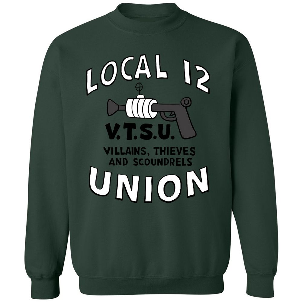 Classic Unisex Sweatshirt - 66ESD1WQ - Forest Green - 4