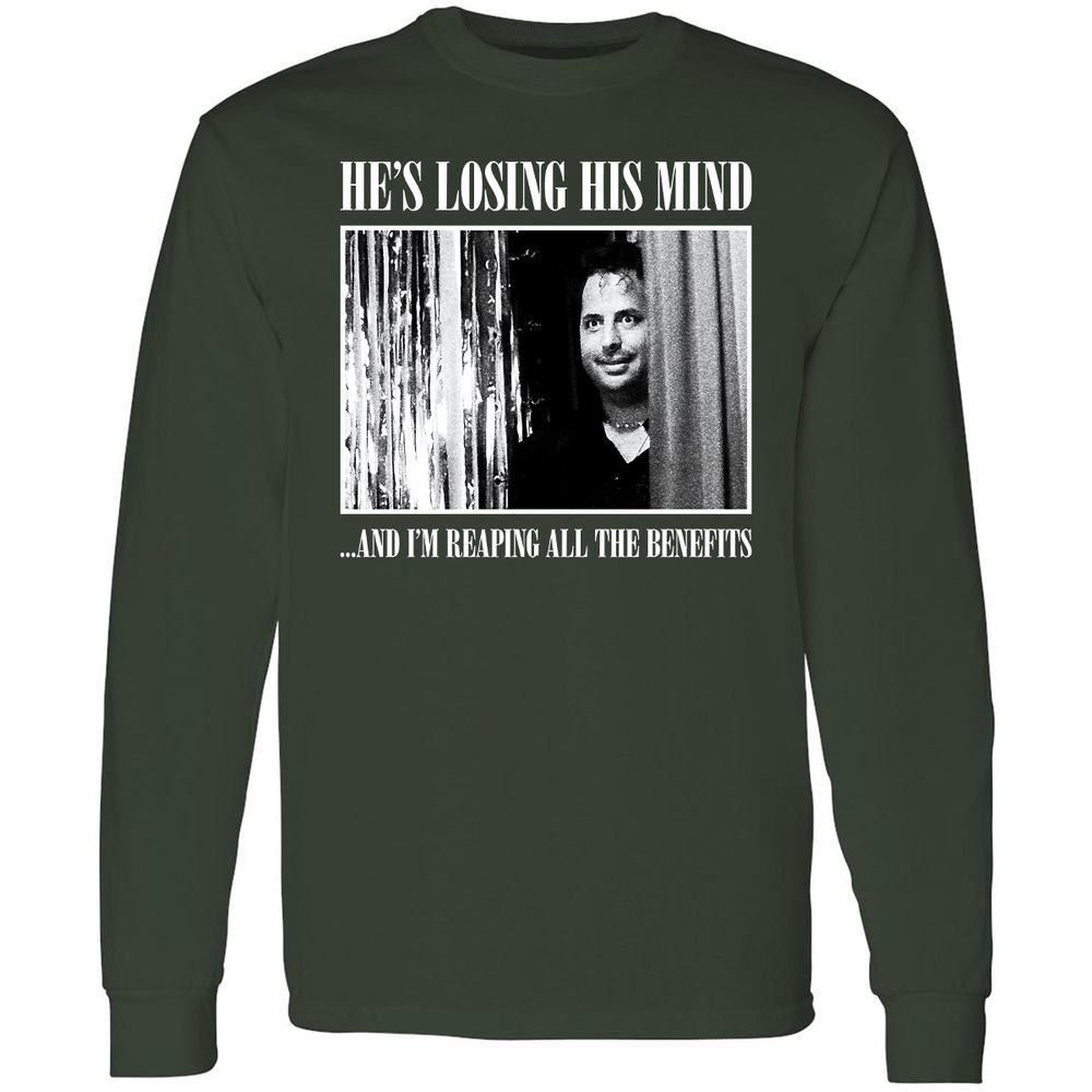 Long Sleeve T-Shirt - WU2B7Z8L - Forest Green - 4