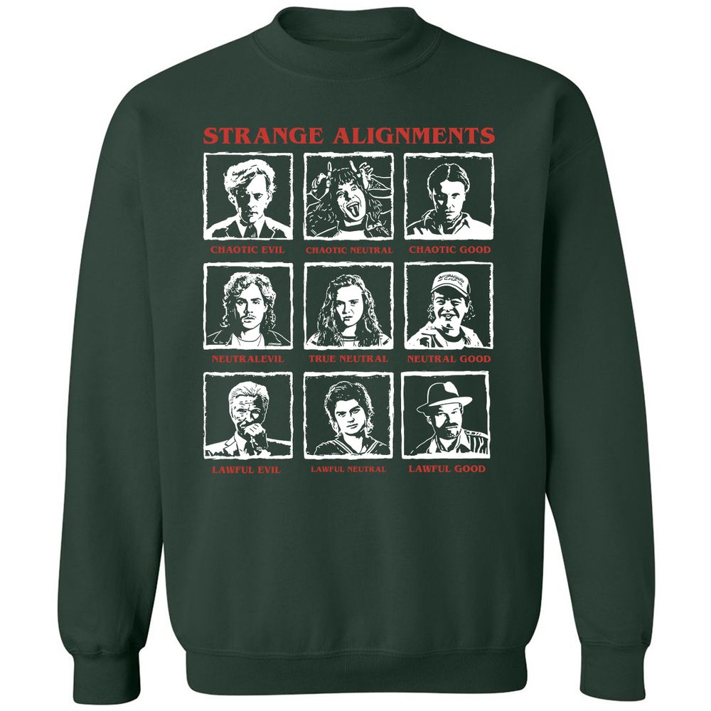 Strange Alignment - Forest Green - 4