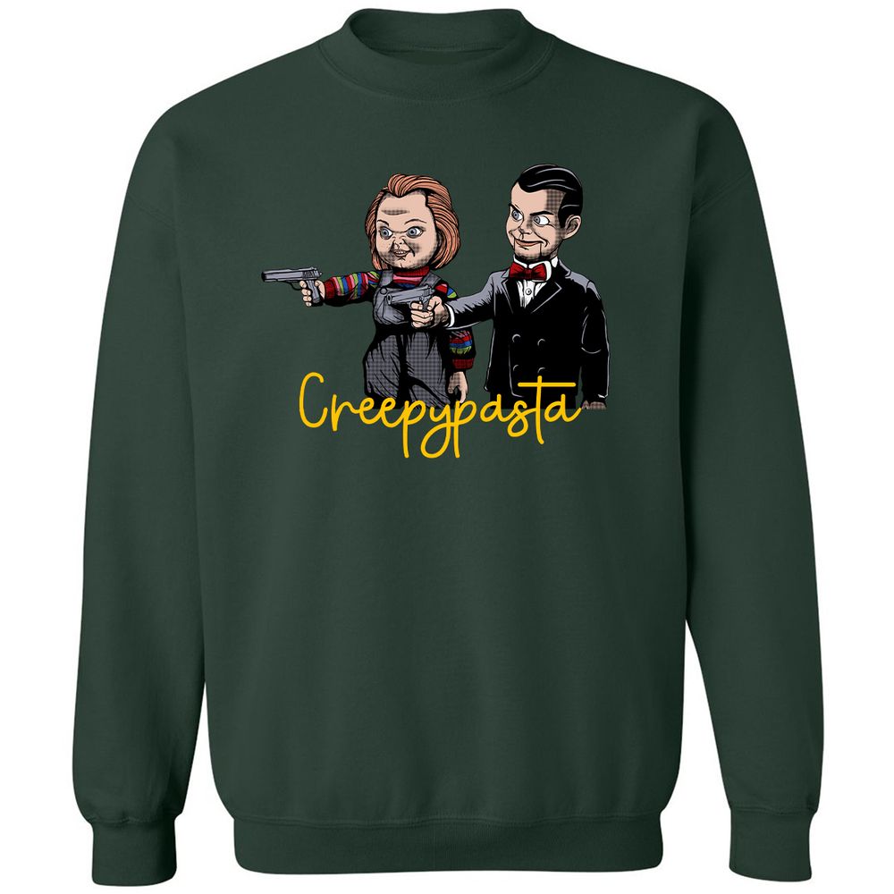 Classic Unisex Sweatshirt - NAFQUGLL - Forest Green - 4