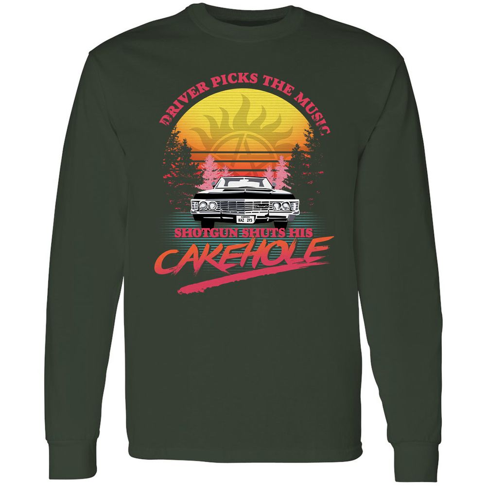 Long Sleeve T-Shirt - 5RAZH9BH - Forest Green - 4