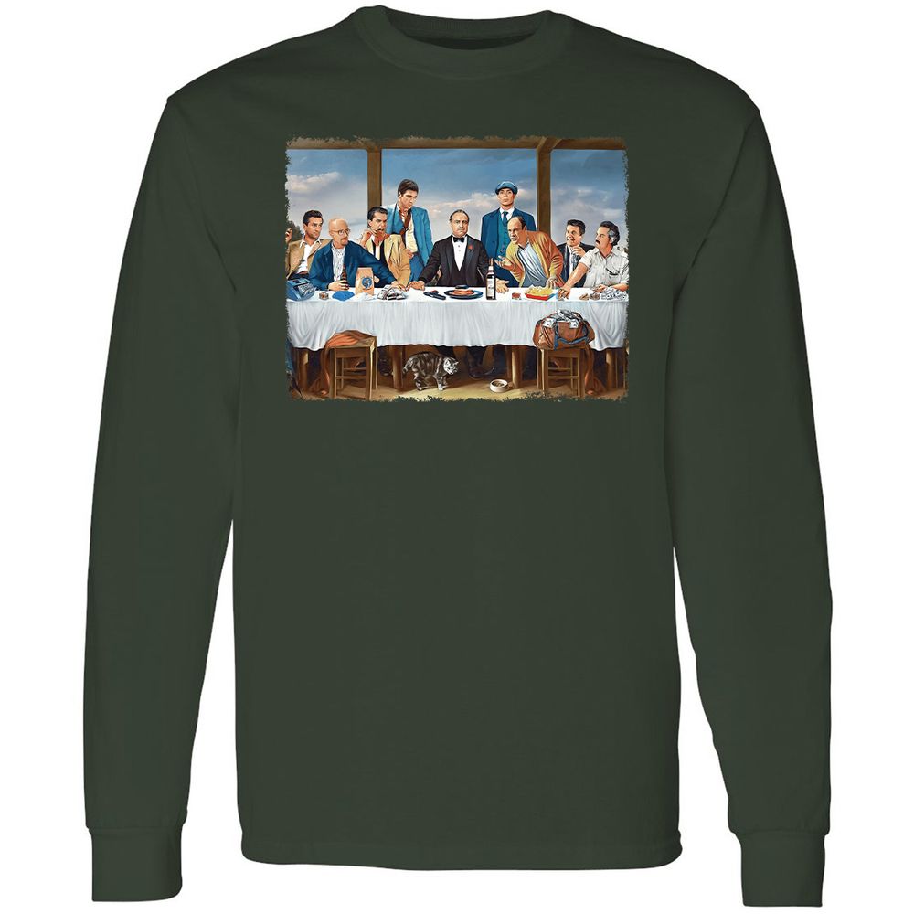 Long Sleeve T-Shirt - KWZPUGNG - Forest Green - 4