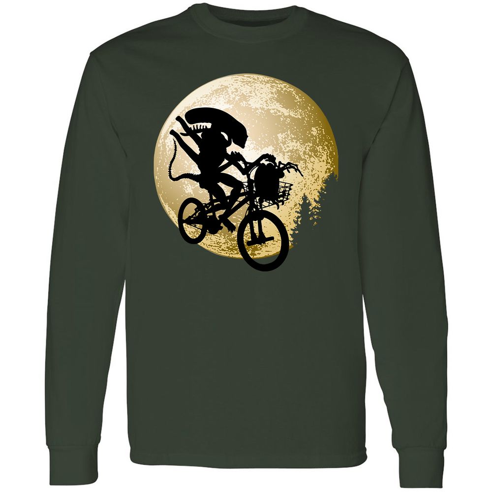 Long Sleeve T-Shirt - G6WHV1HH - Forest Green - 4
