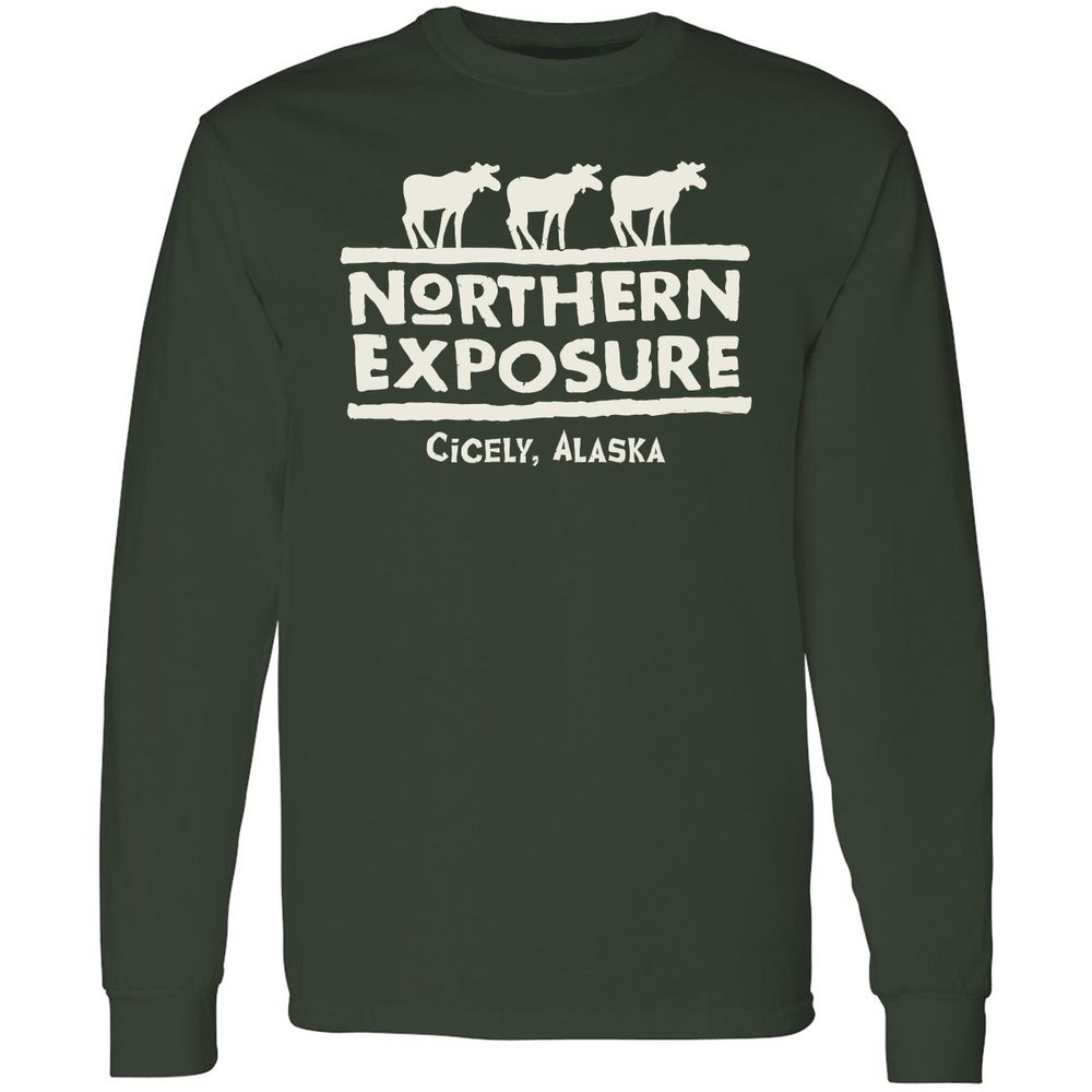 Long Sleeve T-Shirt - 5GCQRB23 - Forest Green - 4