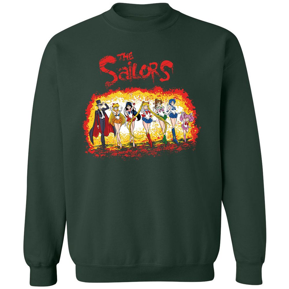 Classic Unisex Sweatshirt - 5CJJJP78 - Forest Green - 4