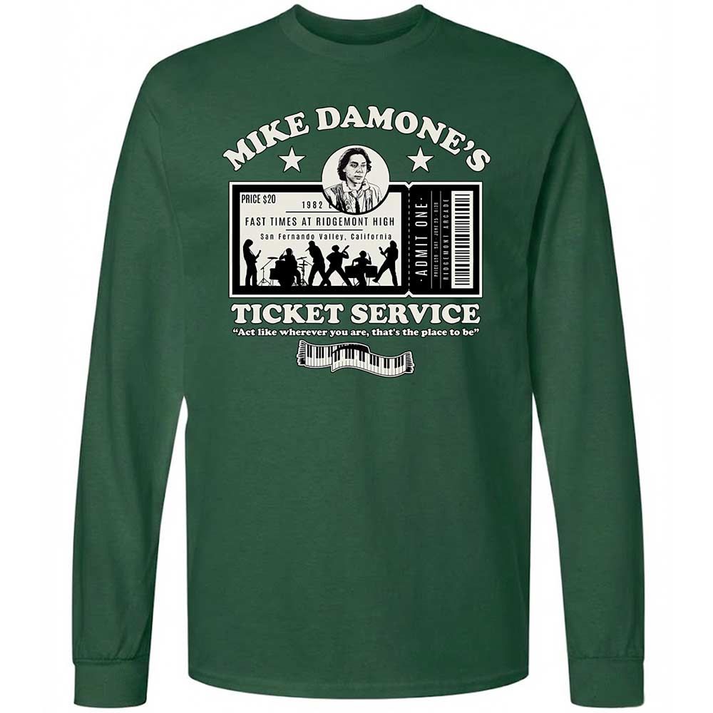 Damone's Ticket Service - Forest Green - 4