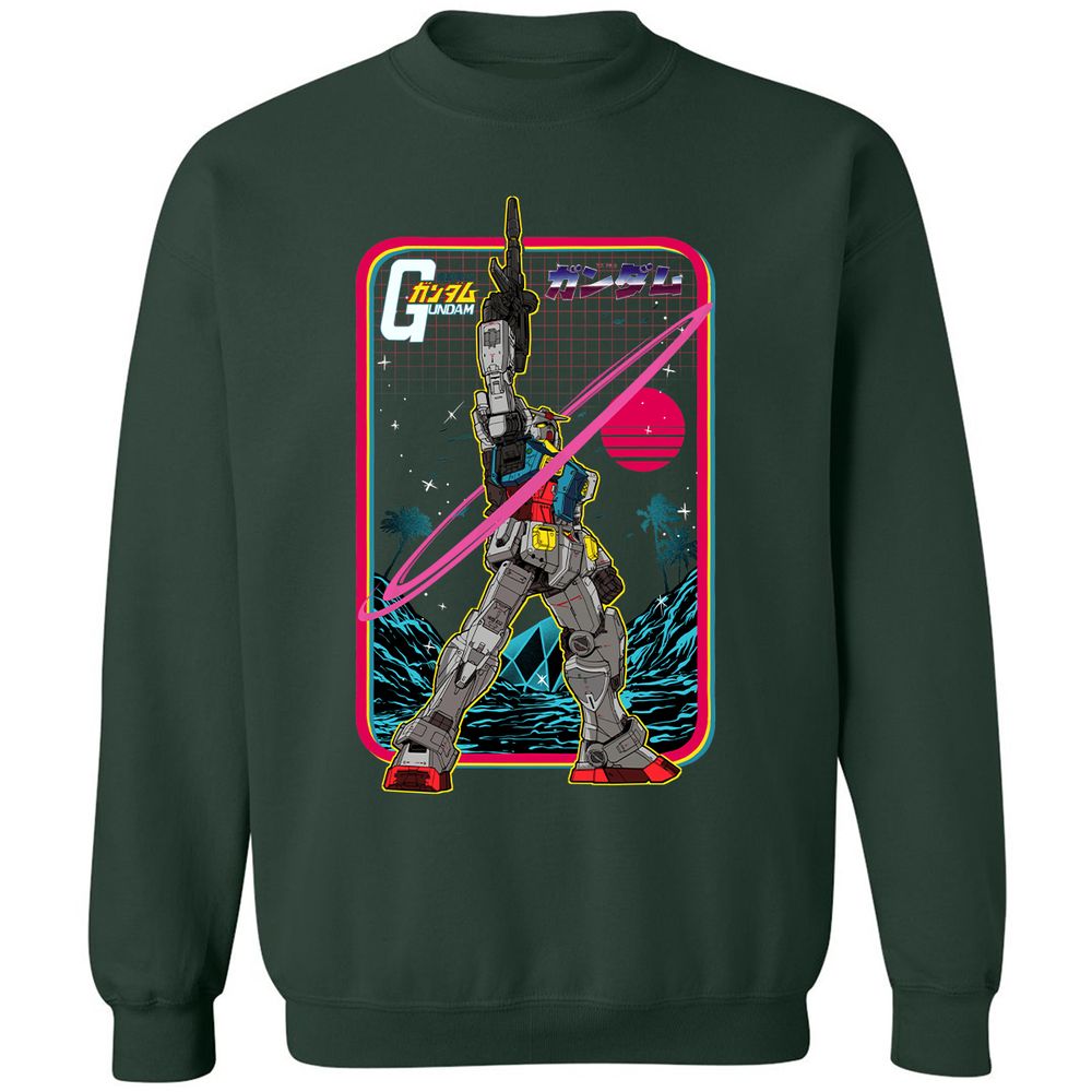 Classic Unisex Sweatshirt - 89VUG8Y1 - Forest Green - 4