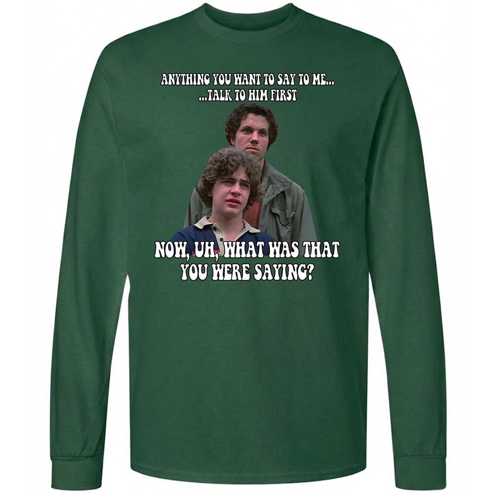 Long Sleeve T-Shirt - TRKG5Y9Z - Forest Green - 4