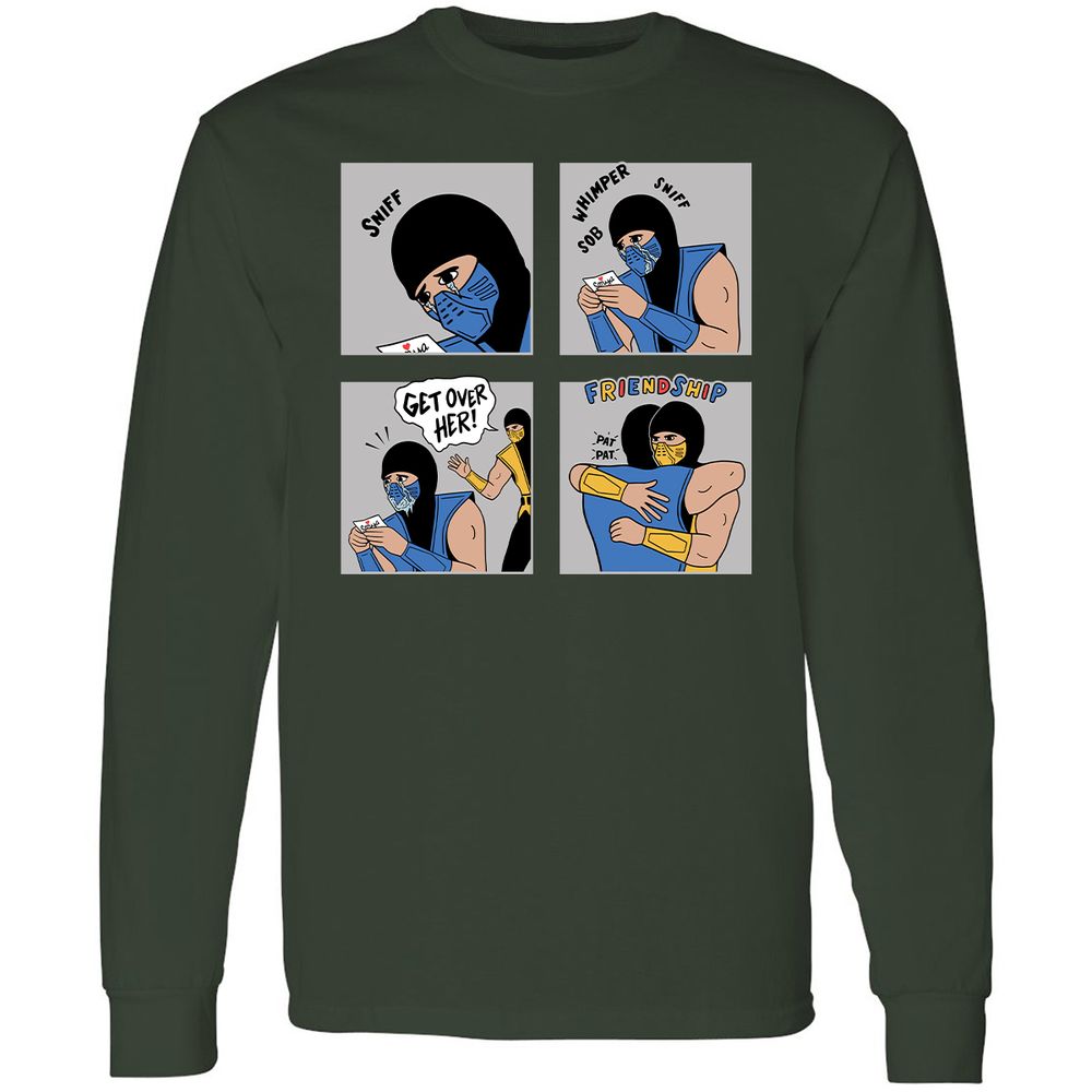 Long Sleeve T-Shirt - JPTBYGBR - Forest Green - 4