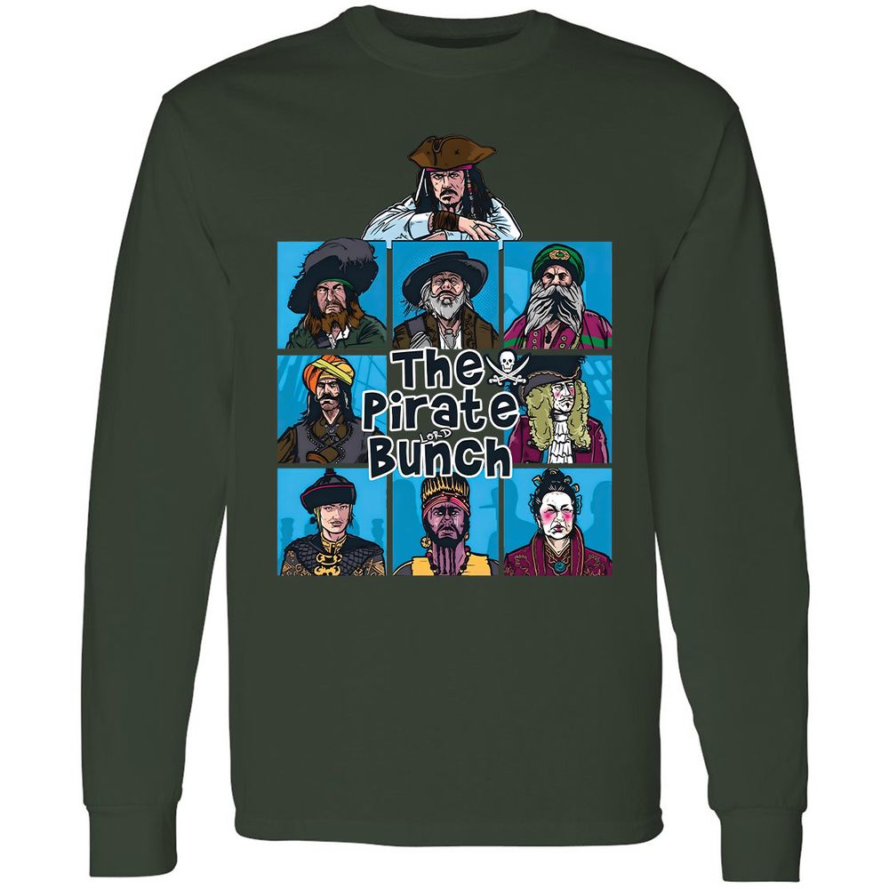 Long Sleeve T-Shirt - GCHWU43A - Forest Green - 4