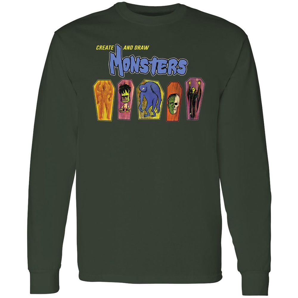 Monsters Draw - Forest Green - 4