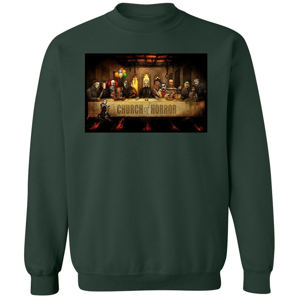 Classic Unisex Sweatshirt - 7HK4A7XM - Forest Green - 4