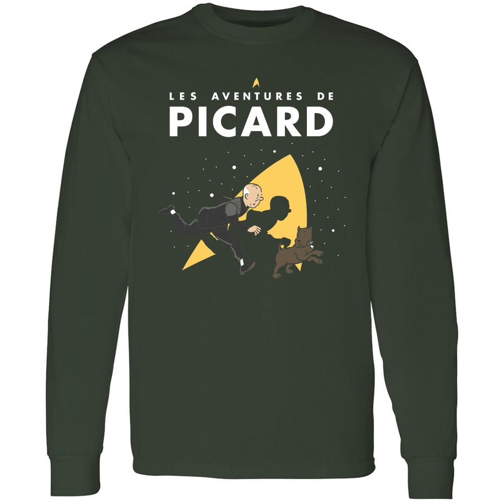 Long Sleeve T-Shirt - 9V8HVB7N - Forest Green - 4