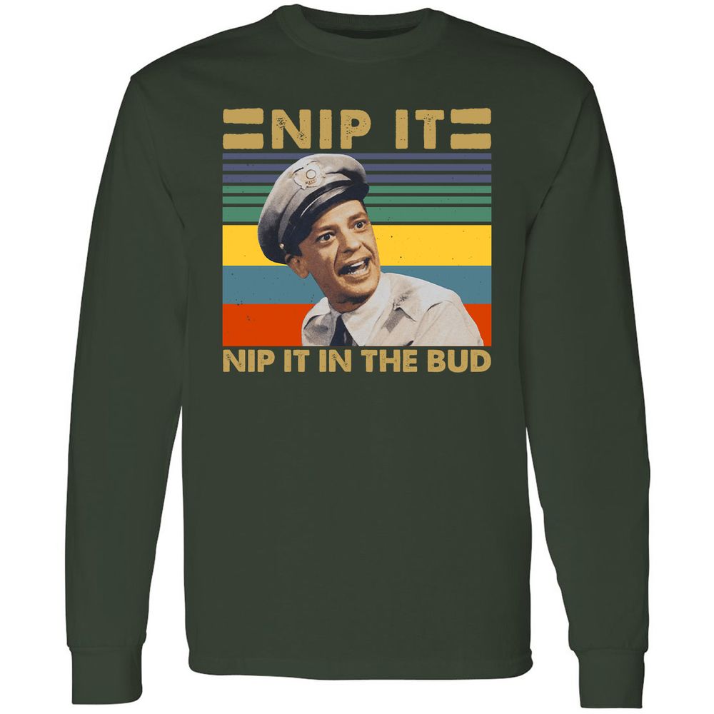 Long Sleeve T-Shirt - 1W84EZZ3 - Forest Green - 4