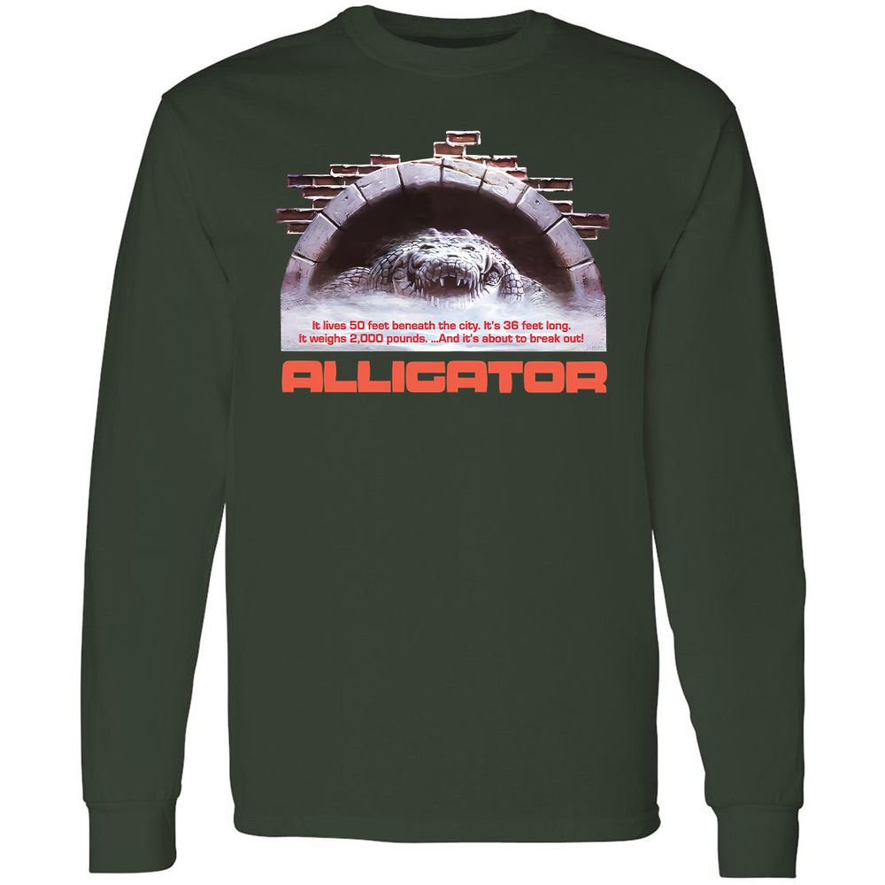 Long Sleeve T-Shirt - 5TE8R4AL - Forest Green - 4