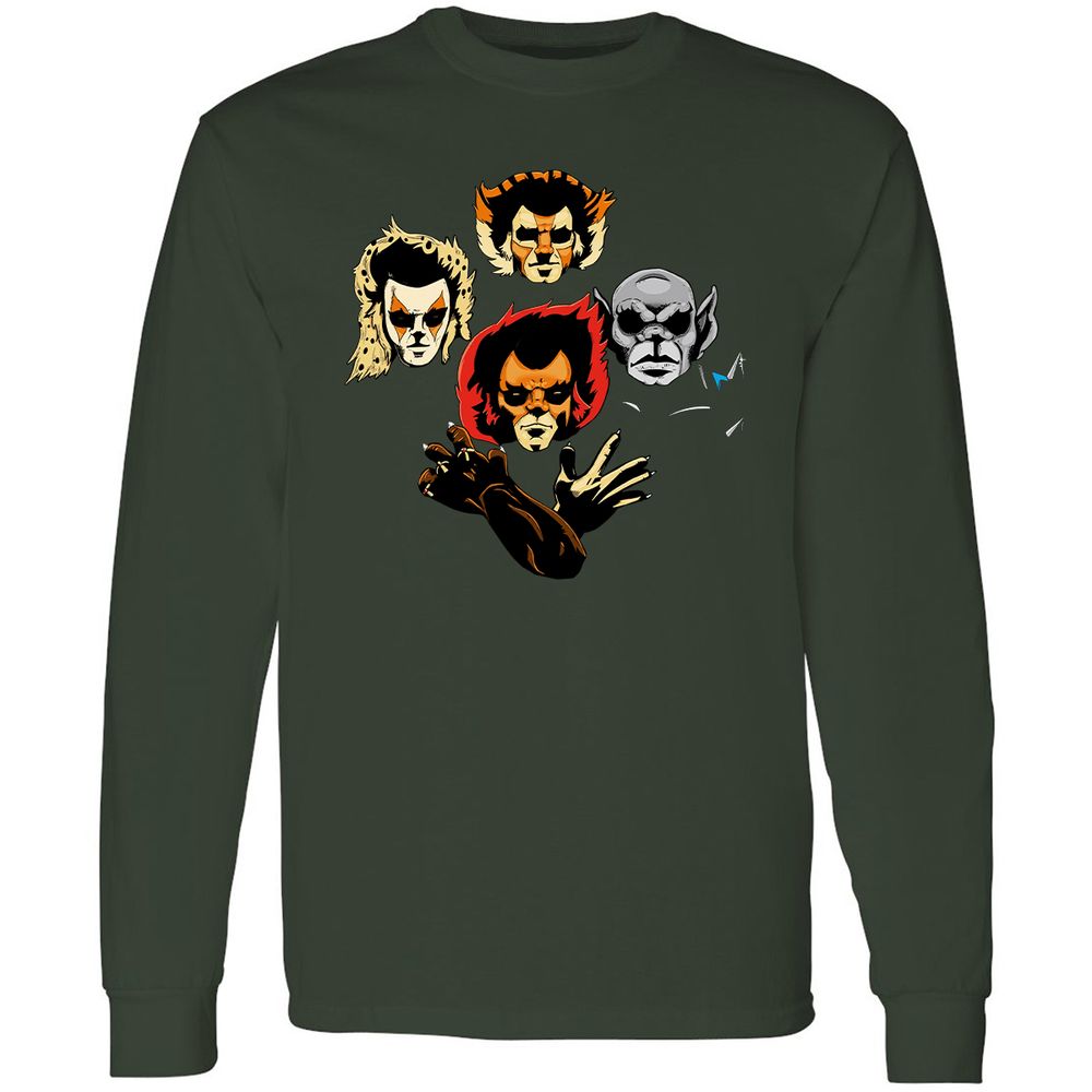 Long Sleeve T-Shirt - X7348PG3 - Forest Green - 4