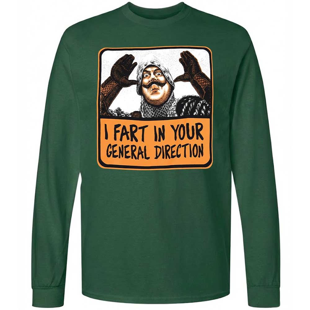 Long Sleeve T-Shirt - 82XCWHND - Forest Green - 4