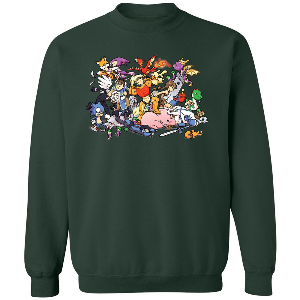Classic Unisex Sweatshirt - 6ZGQMP5T - Forest Green - 4