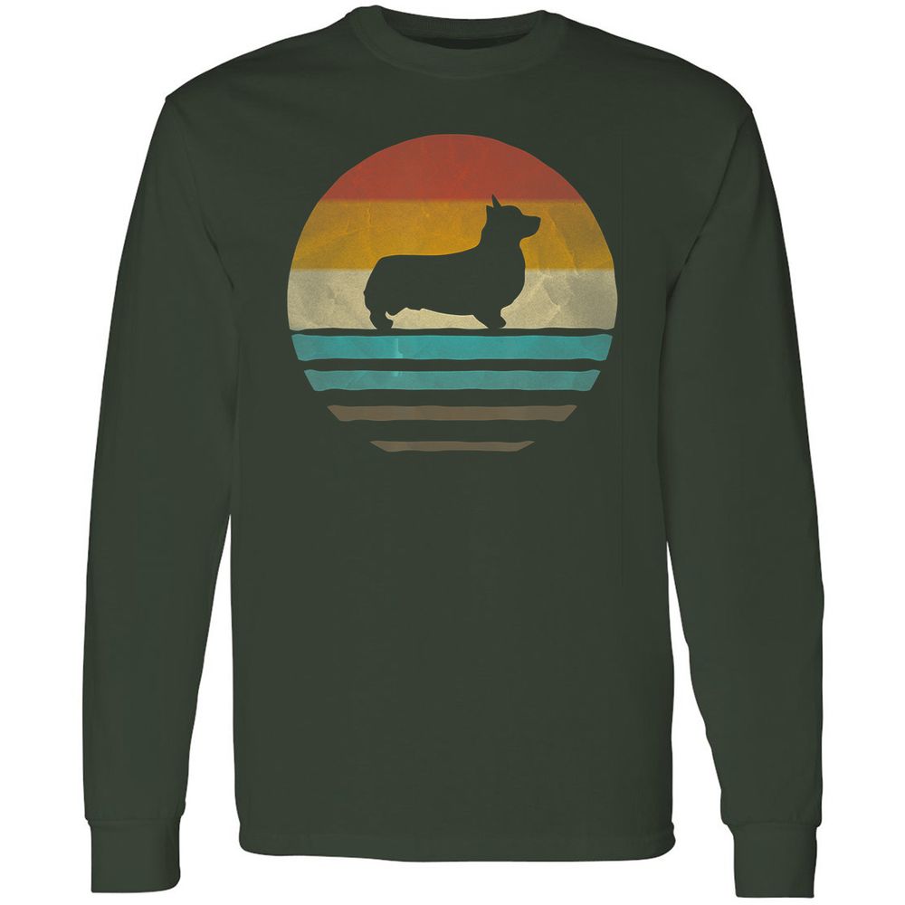 Long Sleeve T-Shirt - MEN9D6YH - Forest Green - 4