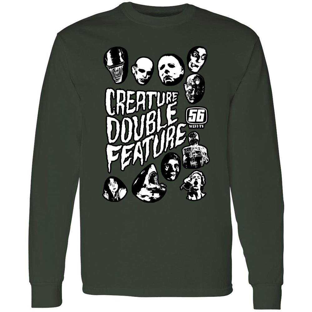 Long Sleeve T-Shirt - UUBAVY8Z - Forest Green - 4