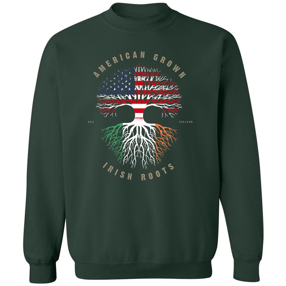 Classic Unisex Sweatshirt - 5XST6D1G - Forest Green - 4