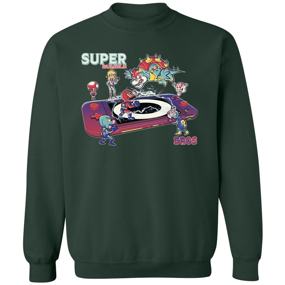 Classic Unisex Sweatshirt - 6B1JCXXP - Forest Green - 4