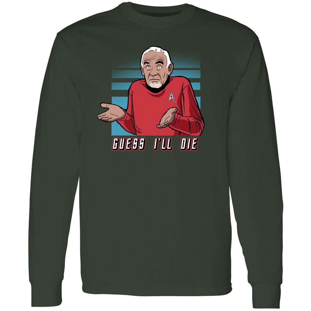 Long Sleeve T-Shirt - K9UA6W7V - Forest Green - 4