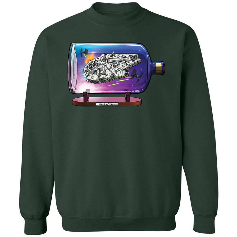 Classic Unisex Sweatshirt - RMNB113A - Forest Green - 4