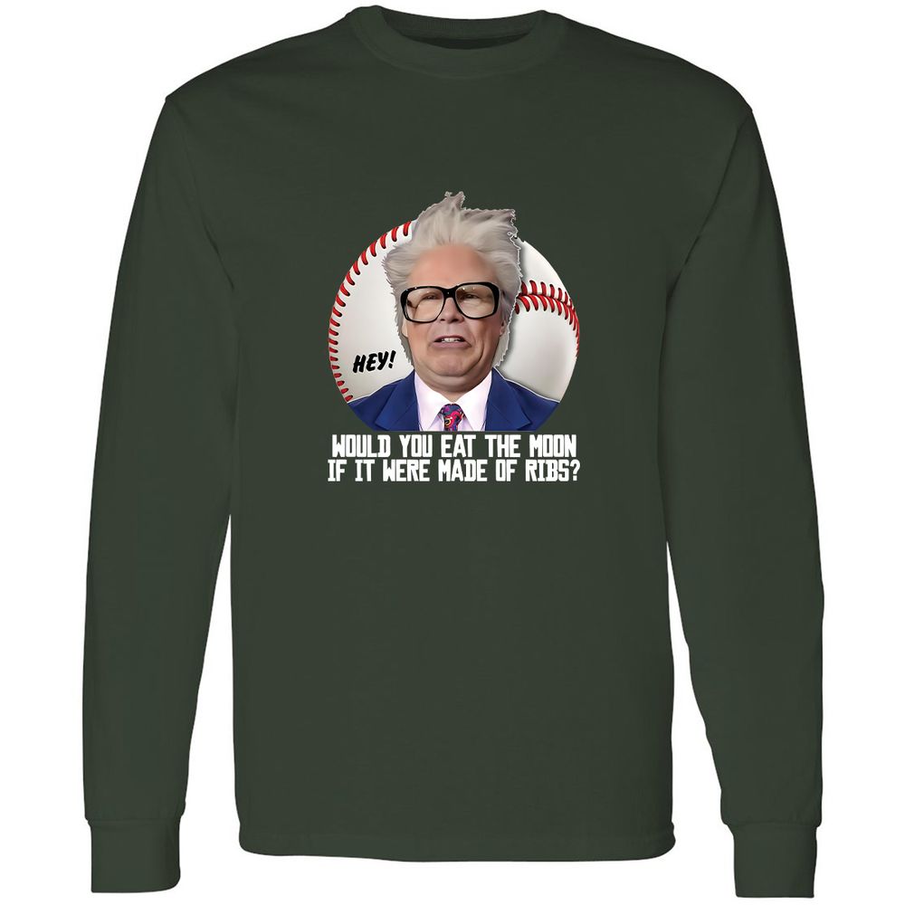 Long Sleeve T-Shirt - 4KZ19MHE - Forest Green - 4