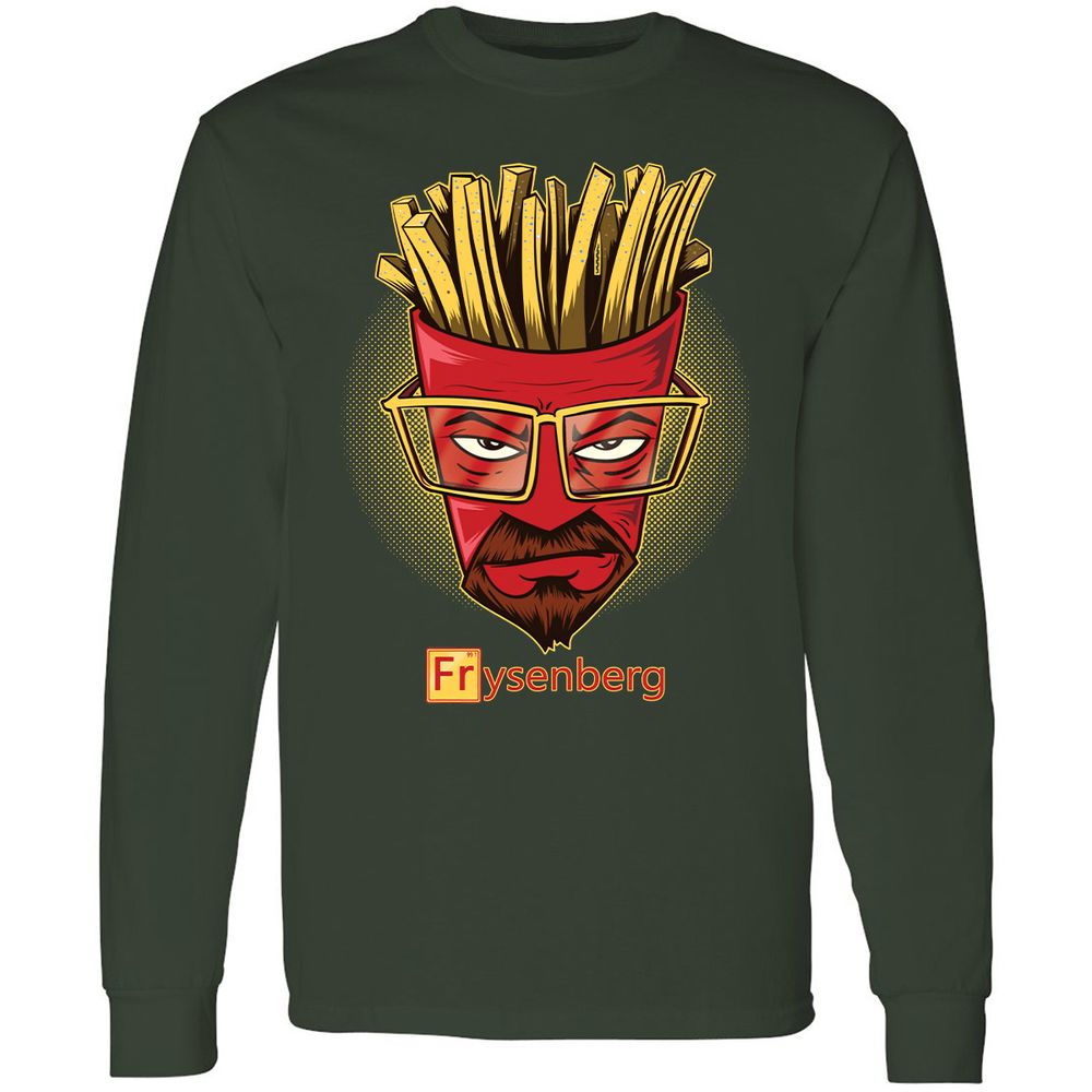 Long Sleeve T-Shirt - RHRVGD1Y - Forest Green - 4