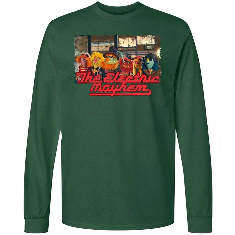 Long Sleeve T-Shirt - 7BRMRL2G - Forest Green - 4