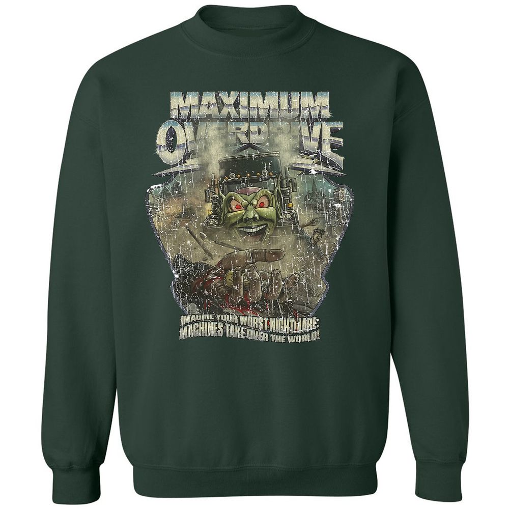 Classic Unisex Sweatshirt - H33BE4ZH - Forest Green - 4