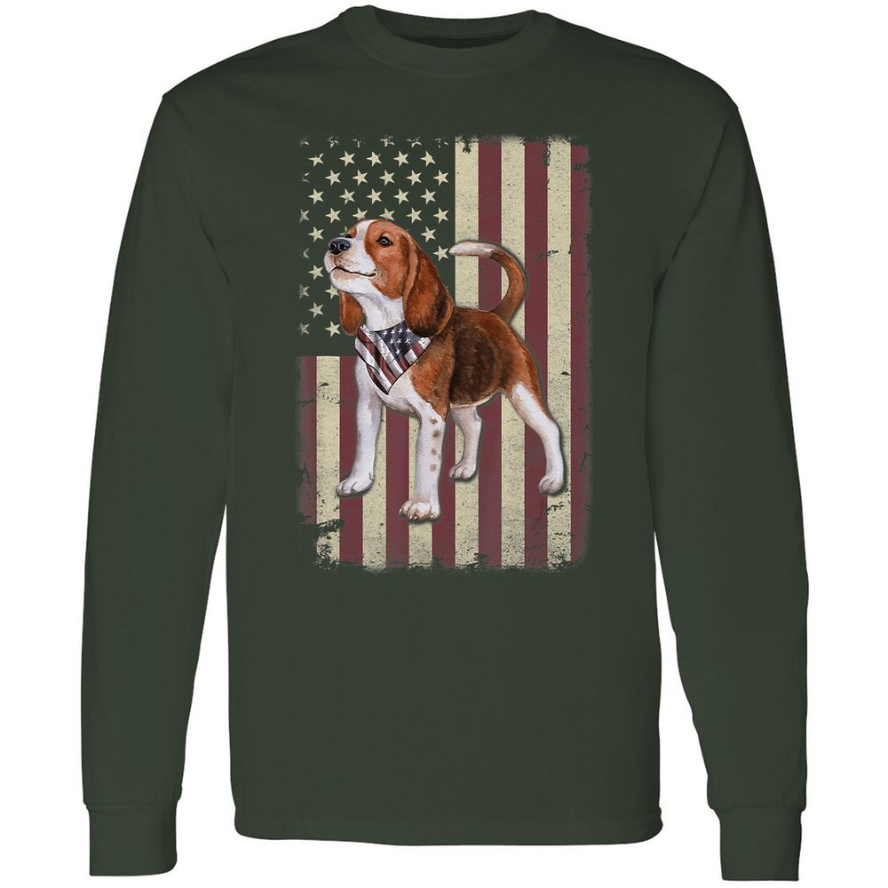 Long Sleeve T-Shirt - 21V2CGGJ - Forest Green - 4