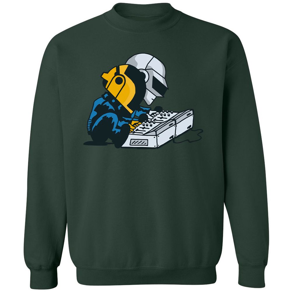 Classic Unisex Sweatshirt - JKLPXRZ1 - Forest Green - 4