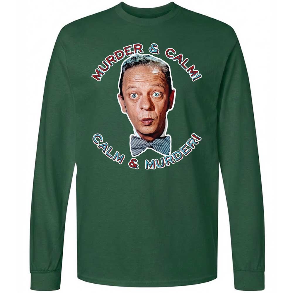 Long Sleeve T-Shirt - 527H9MX7 - Forest Green - 4