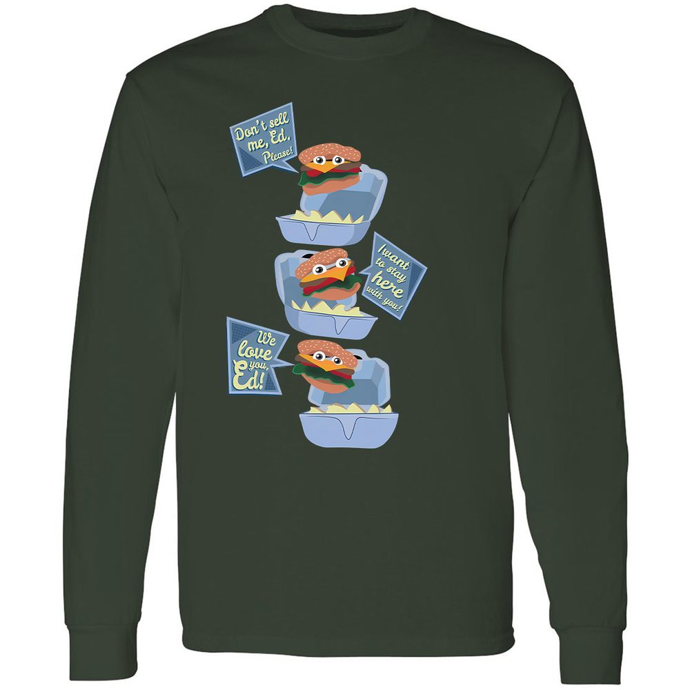 Long Sleeve T-Shirt - V4WVPJKG - Forest Green - 4