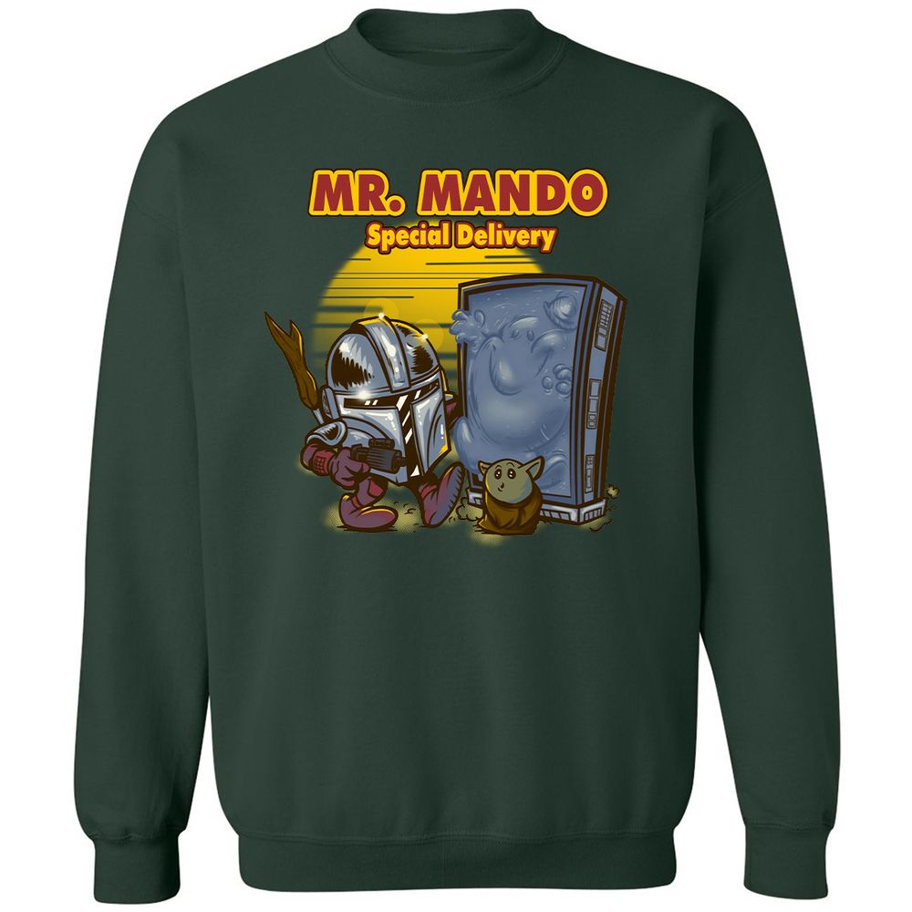 Classic Unisex Sweatshirt - UM8WQPSK - Forest Green - 4
