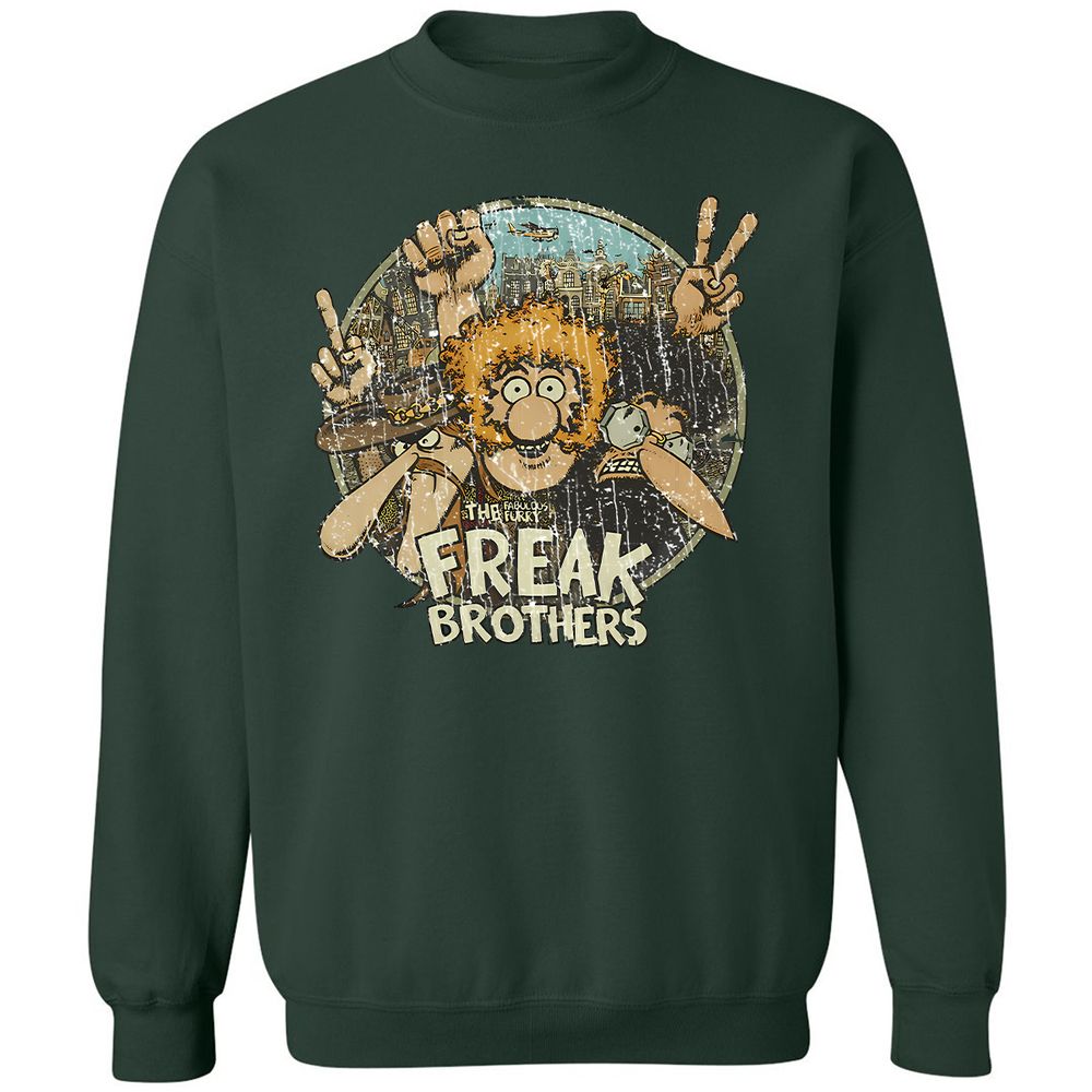 Classic Unisex Sweatshirt - 7EE4JZZ4 - Forest Green - 4