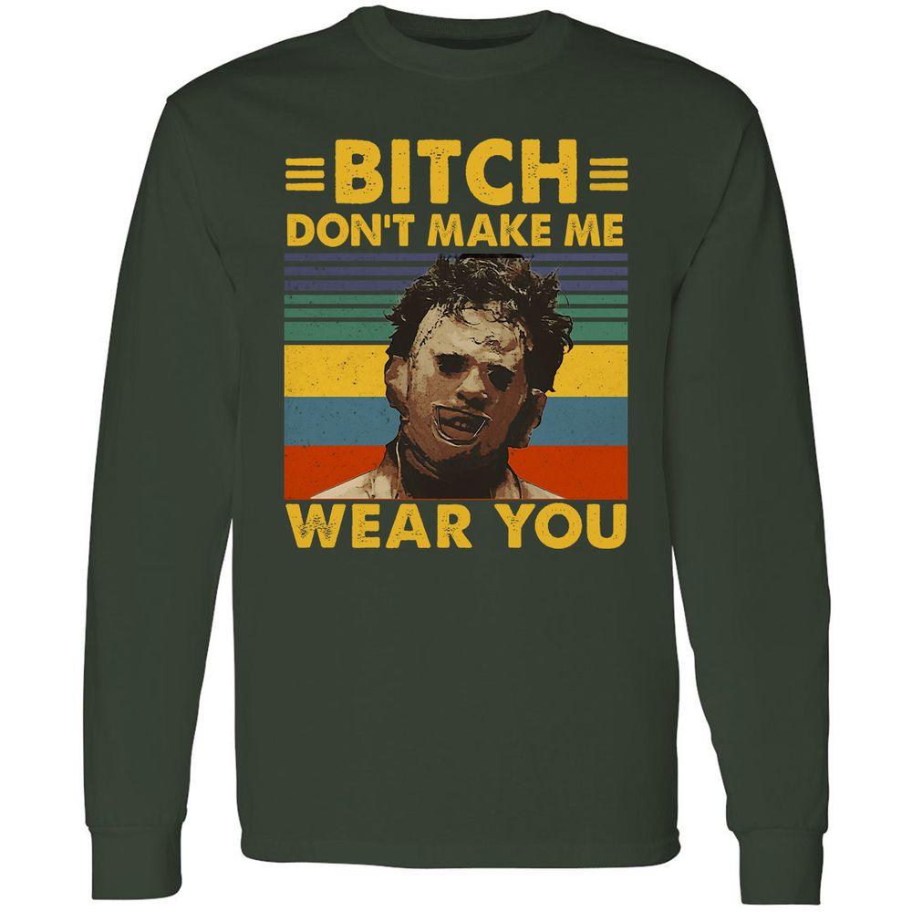 Long Sleeve T-Shirt - FQAFXGGW - Forest Green - 4
