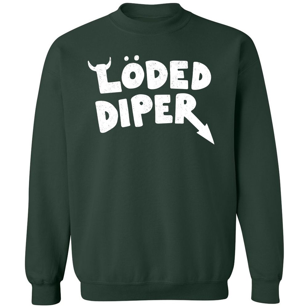 Classic Unisex Sweatshirt - YX484LXQ - Forest Green - 4