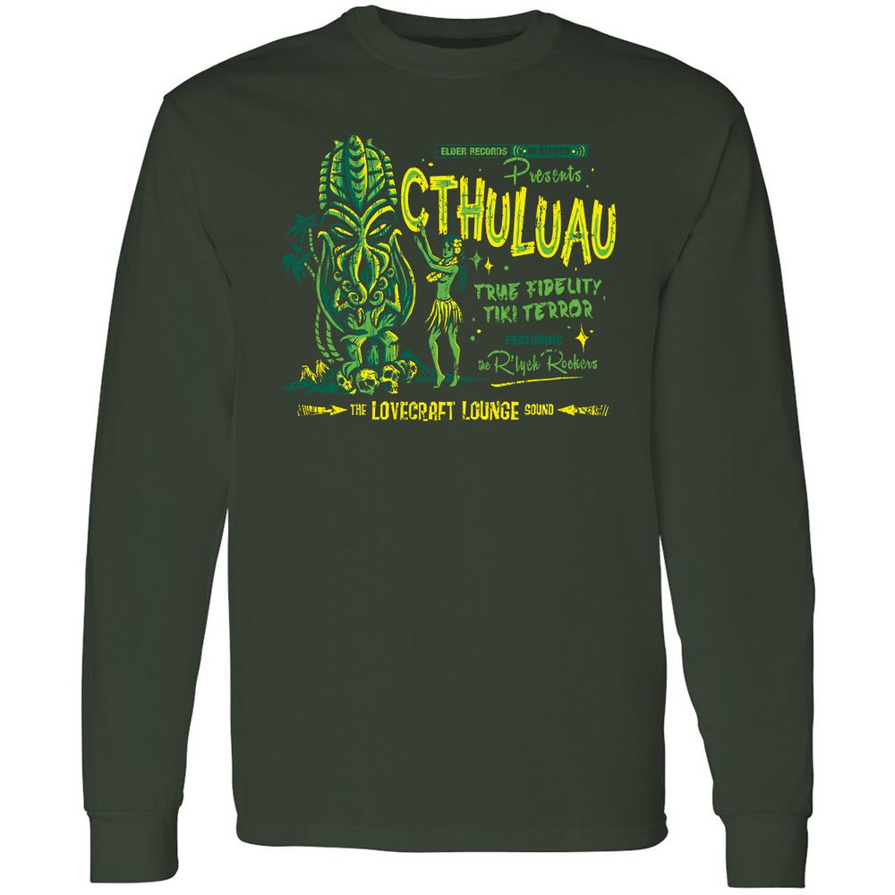 Long Sleeve T-Shirt - Z5A2DKC2 - Forest Green - 4